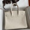 Birkin 25 Bag In Craie Epsom Leather - Image 2
