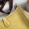 Eyelyne III Mini Bag In Jaune Poussin Taurillon Clemence Leather - Image 6