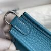 Eyelyne III Mini Bag In Blue Jean Taurillon Clemence Leather - Image 9