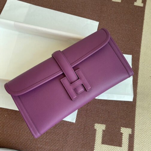 jige 29 Clutch Bag In Anemone Epsom Leather