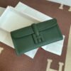 jige 29 Clutch Bag In ArmyGreen Epsom Leather