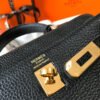 kelly 20cm Bag In Black Togo Leather - Image 7