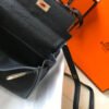 kelly 20cm Bag In Black Togo Leather - Image 9