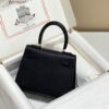 kelly 20cm Bag In Black Epsom Leather - Image 3