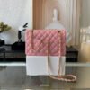 Classic Flap Small In Rose Sakura Lambskin - Image 3