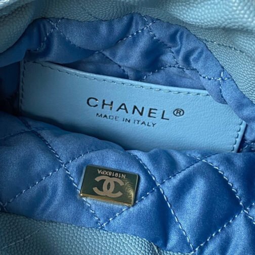 22 Mini Bag In Blue - Image 9