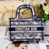 Mini Presbyopia Book Tote Bag  In Blue
