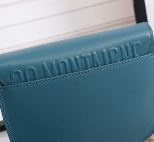 Bobby Small Bag In Navy Blue Box Calfskin - Image 8