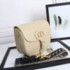Bobby Large Wide Shoulder Strap  Bag In Beige Calfskin - Image 2