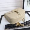Bobby Large Wide Shoulder Strap  Bag In Beige Calfskin - Image 4