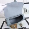 Bobby Large Wide Shoulder Strap  Bag In Haze Blue Calfskin - Image 5