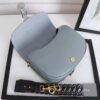 Bobby Large Wide Shoulder Strap  Bag In Haze Blue Calfskin - Image 6