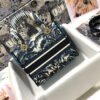 Lady D-Lite Medium Bag In Retro Print Toile de Jouy Embroidery - Image 2