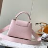 Capucines Small  Bag In Pink - Image 3