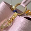 Capucines Small  Bag In Pink - Image 6