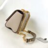 Twist Pouch In Brown Epi Leather With Gold Chain - Image 2