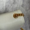 Kate Medium Chain Bag In Off-white Grain De Poudre Leather - Image 9