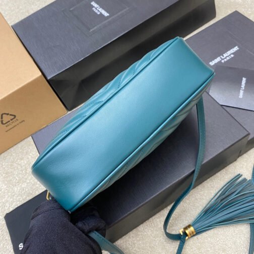 Lou Bag In Jean Blue Calfskin - Image 7