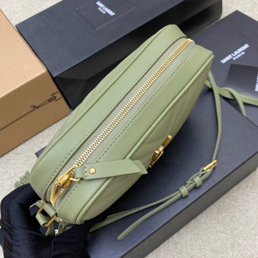 Lou Bag In Green Calfskin - Image 4