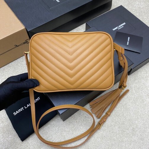 Lou Bag In  Khaki Calfskin - Image 2