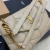 LouLou Chain Bag In Gris Tourterelle Quilted Calfskin - Image 5