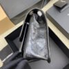 Niki Medium Chain Bag In Black Crinkled Leather - Image 4