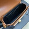 Small Beige And Brown Matching Calfskin Leather - Image 8